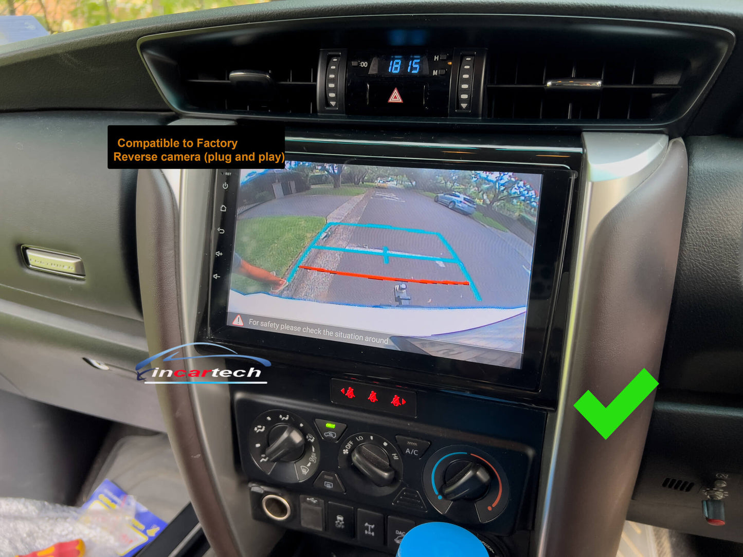Toyota Fortuner 2015-2024 GPS Wireless Apple Carplay Android Auto Stereo