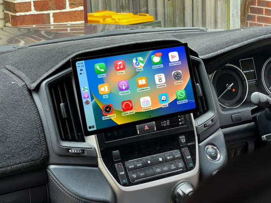 Toyota Landcruiser LC200 GX GXL 15-24 13.3" GPS Wireless Apple Carplay Stereo android auto