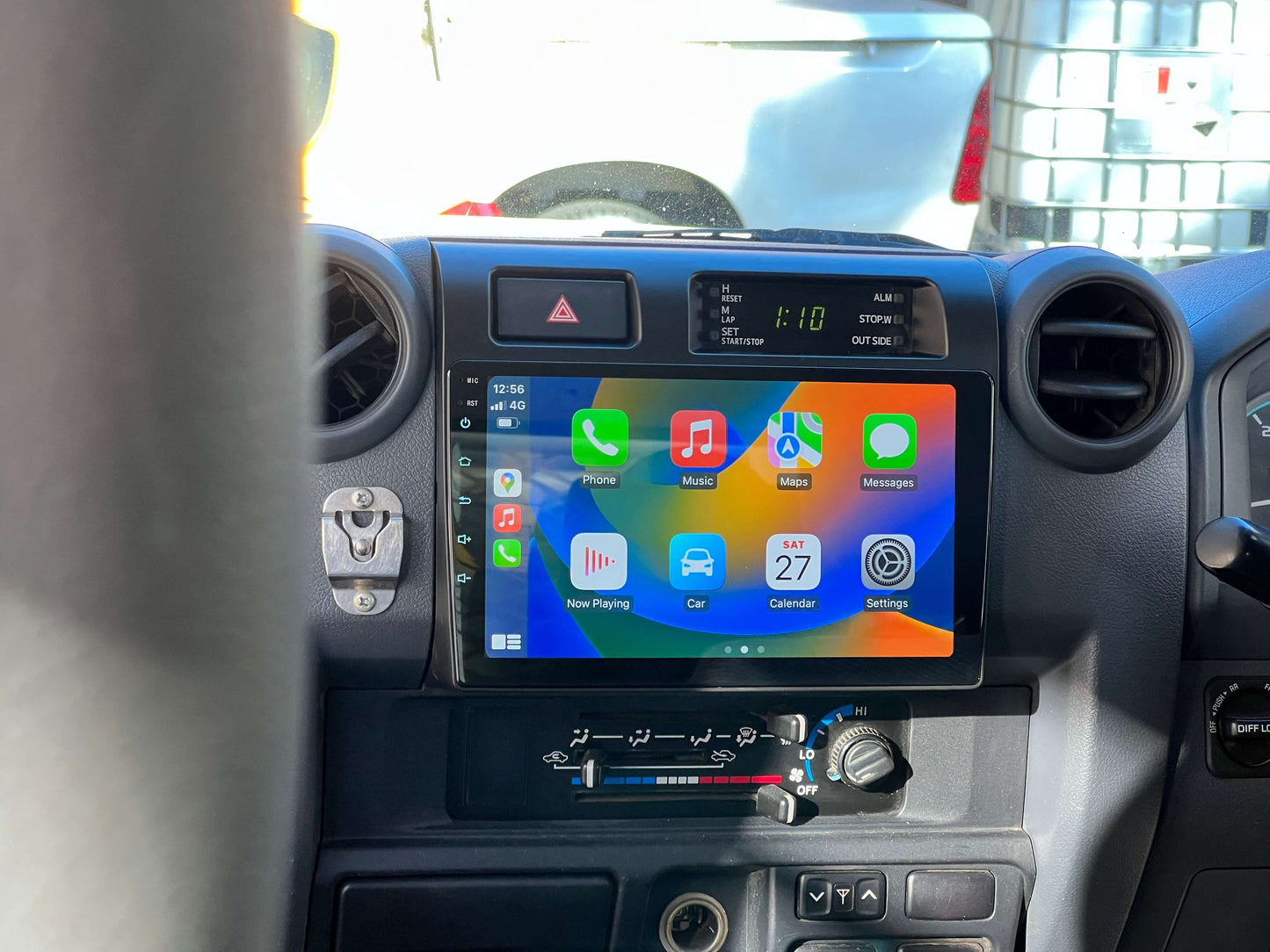 Toyota Landcruiser 70 76 78 79 Series GPS Bluetooth Reverse Camera Wireless Carplay Android auto