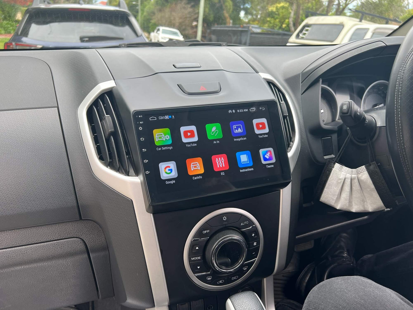 Isuzu Dmax 2012-2020 GPS 9" touchscreen Wireless carplay Android auto stereo