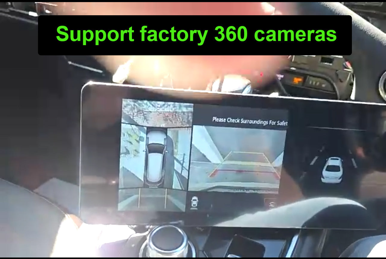 Mazda CX5 2017-2021 12.3 inch touchscreen infotainment Wireless Carplay android auto Stereo