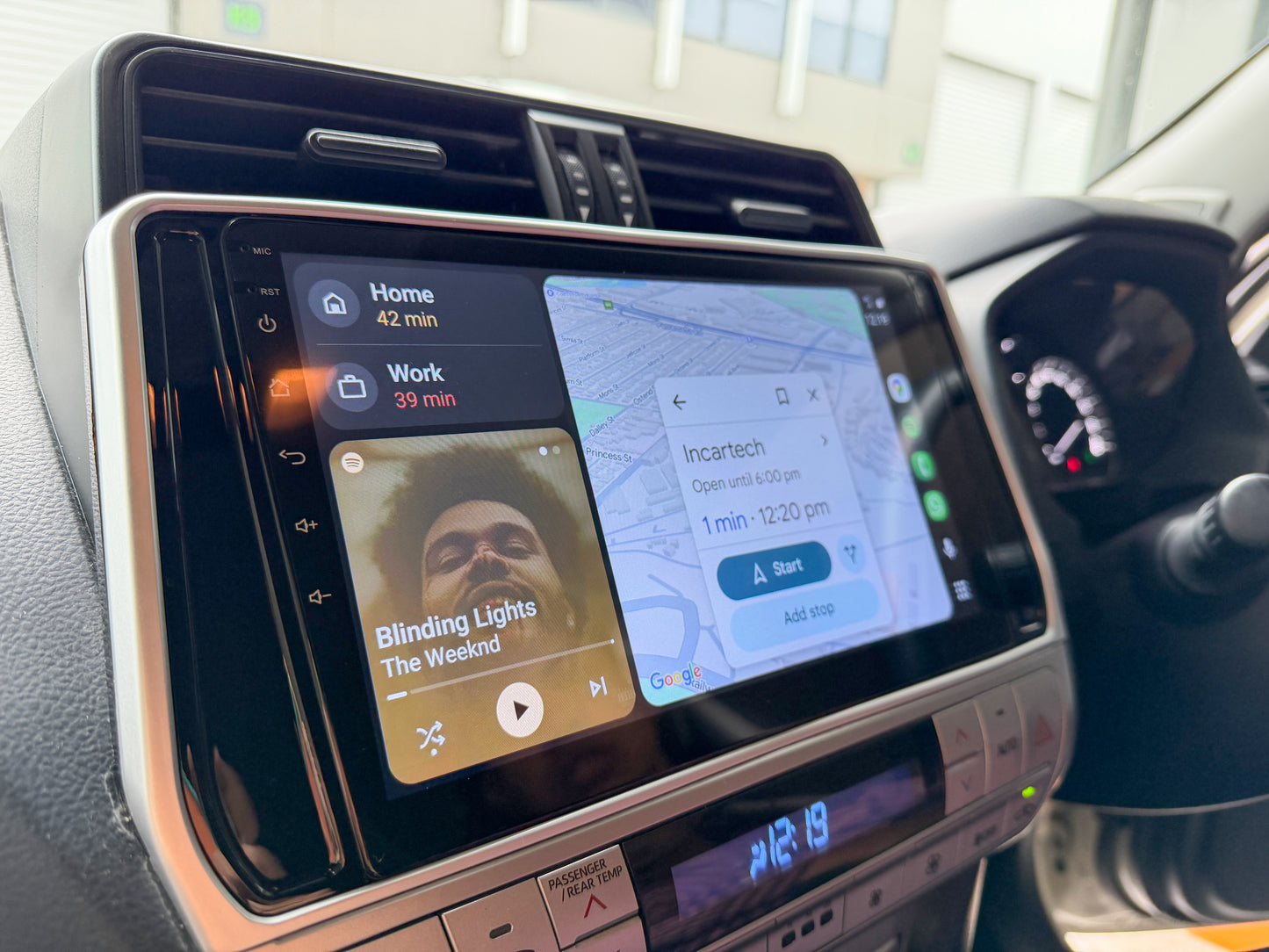 Toyota Prado VX,Kakadu 2017-2025 Wireless Apple CarPlay Stereo Android auto Upgrade