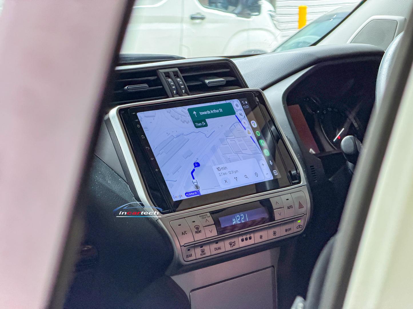 Toyota Prado VX,Kakadu 2017-2025 Wireless Apple CarPlay Stereo Android auto Upgrade