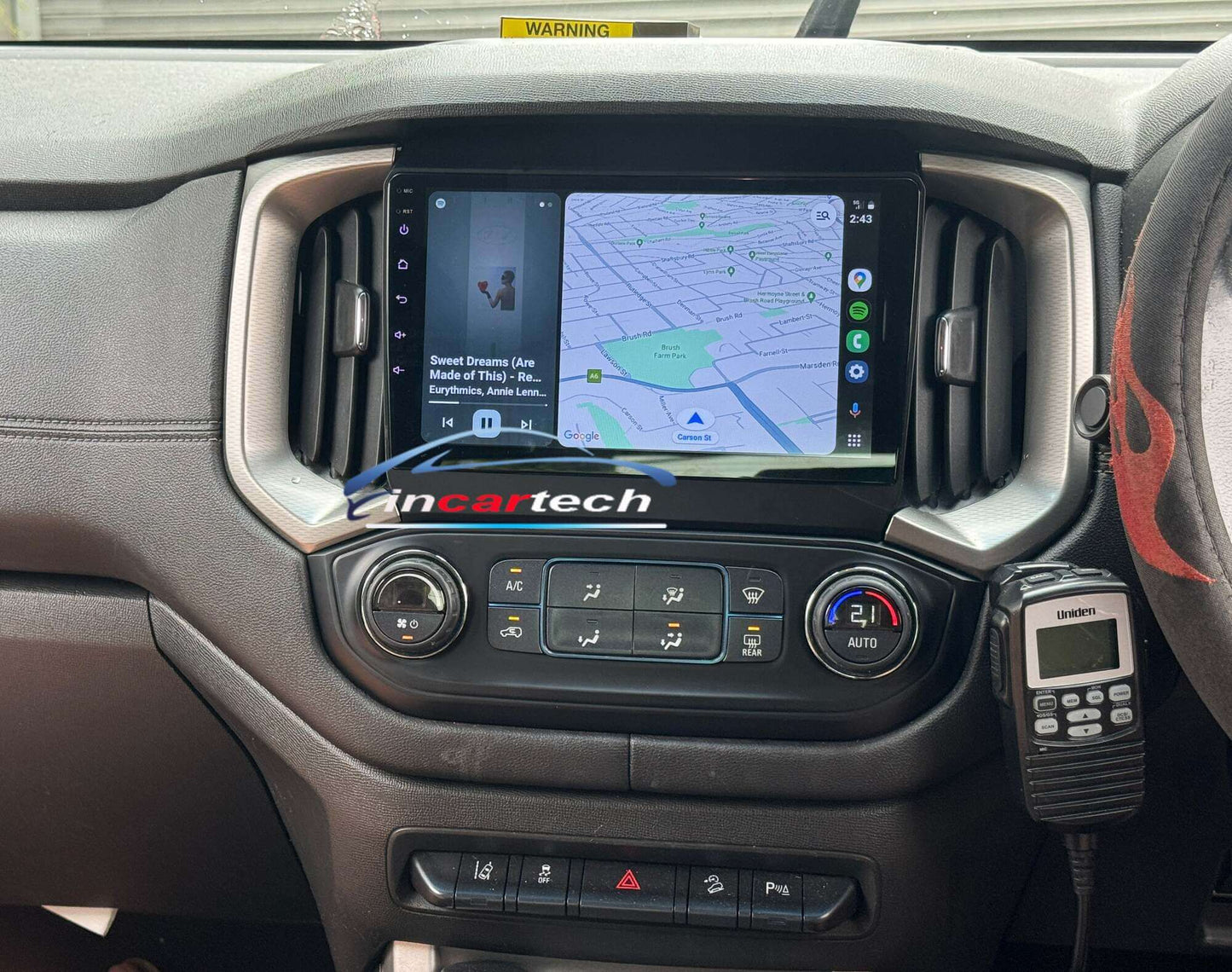 Holden Colorado Z71 LS LT LTZ Wireless wired Apple Carplay Android Auto Headunit Radio upgrade