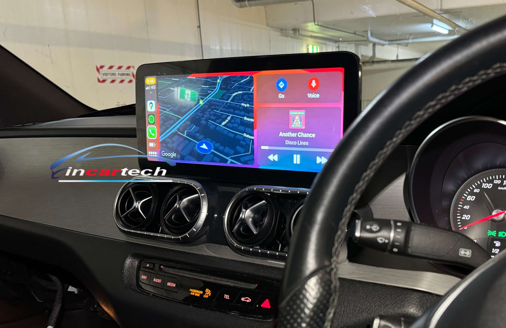 Mercedes Benz X CLASS (W470) 12.3 inch touchscreen aftermarket screen upgrade Car stereo wireless Carplay and wireless android auto 2015-2021 