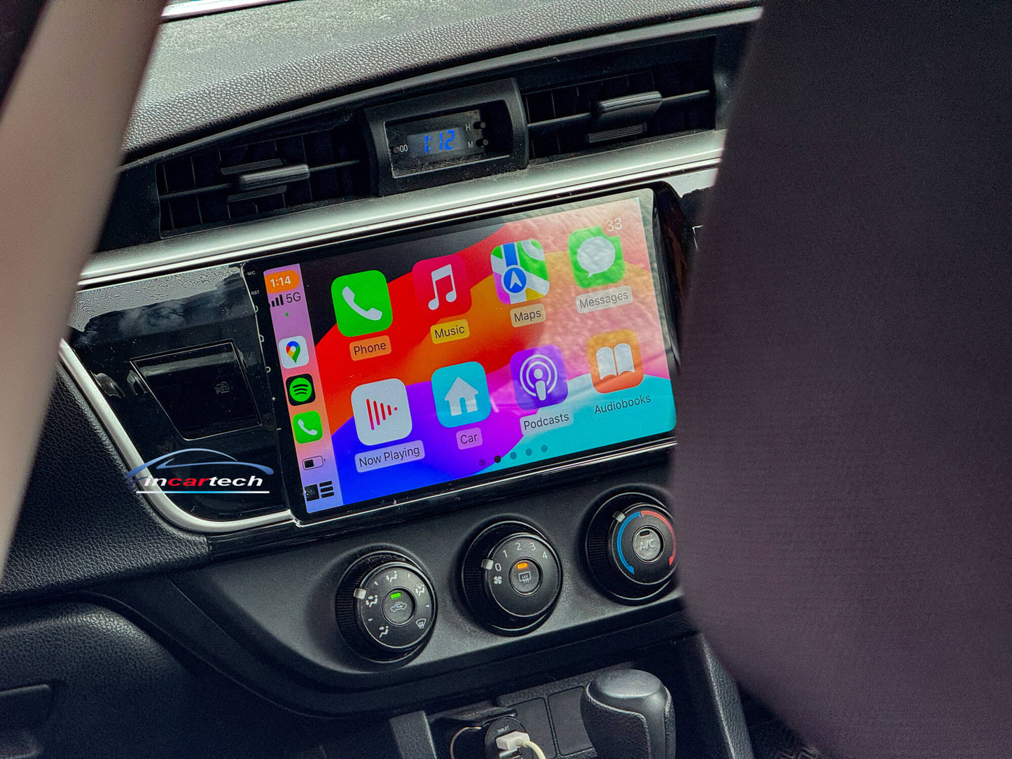 Toyota Corolla sedan 2013-2016 10" Wireless Carplay Android Auto GPS Stereo