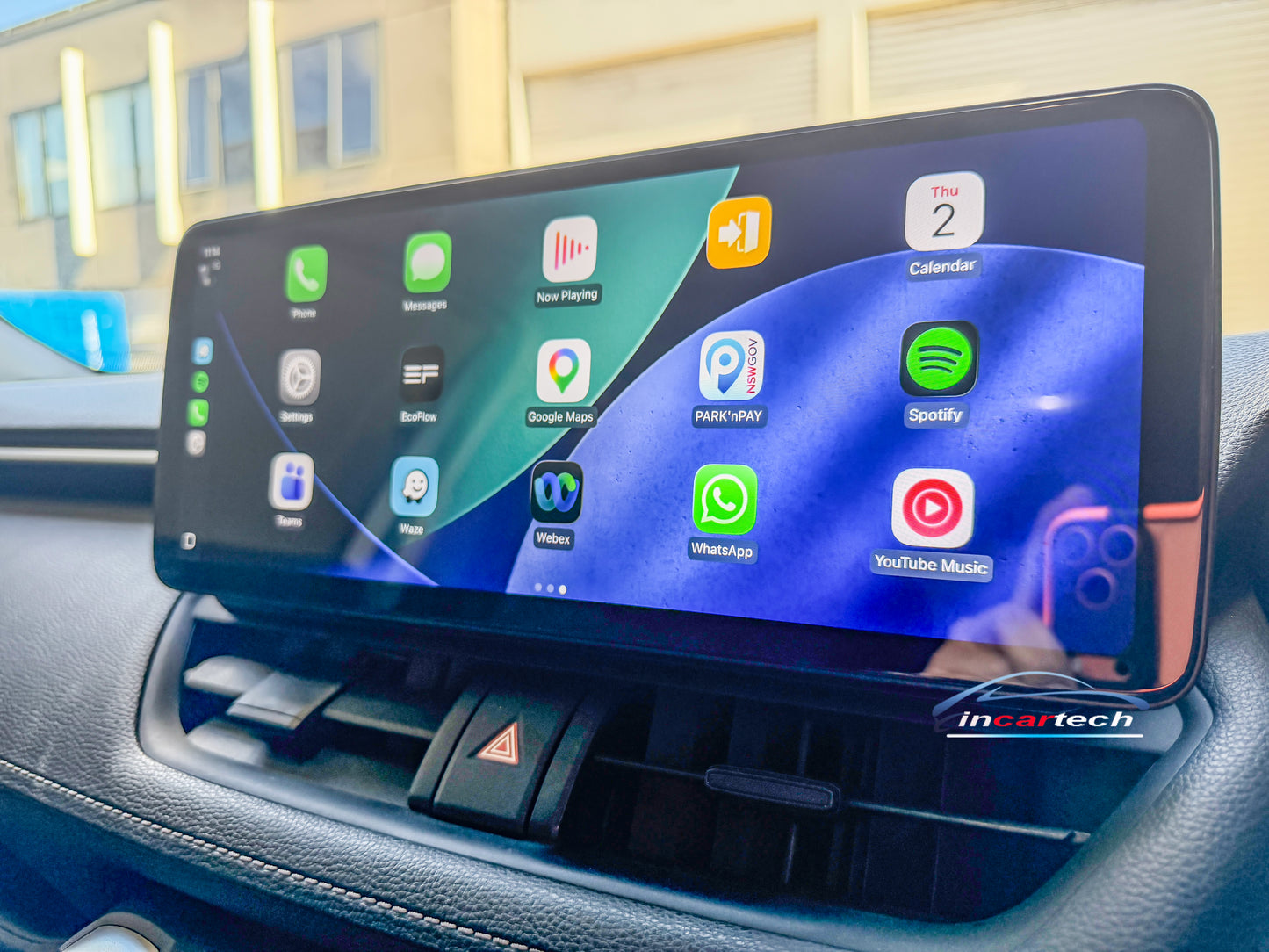 Toyota Rav4 2018-2023 12.3" GPS Bluetooth Wireless Apple CarPlay Android Auto Stereo Support JBL