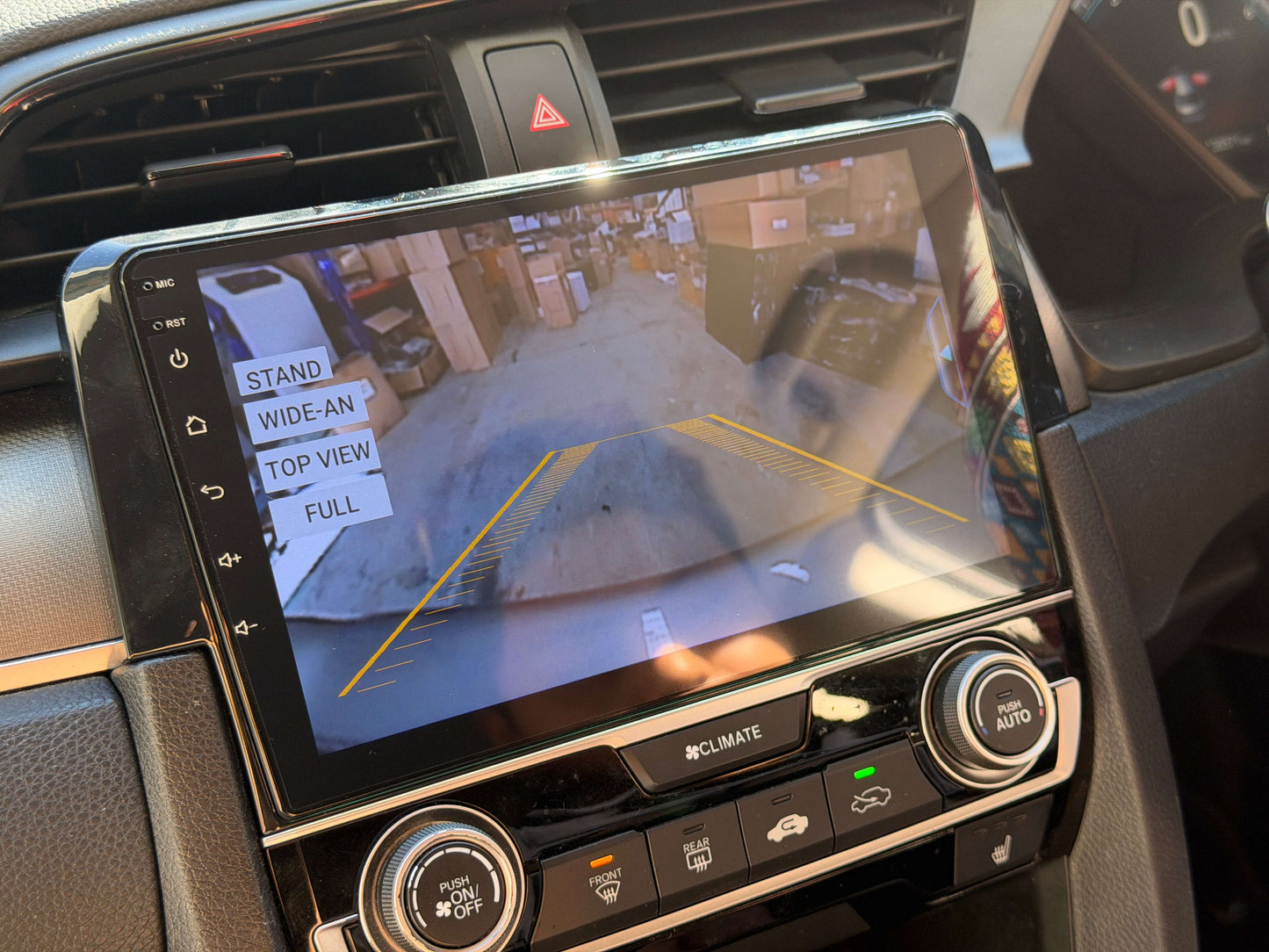 Honda Civic 2015-2019 9" Touchscreen GPS wireless CarPlay Android Auto HeadUnit