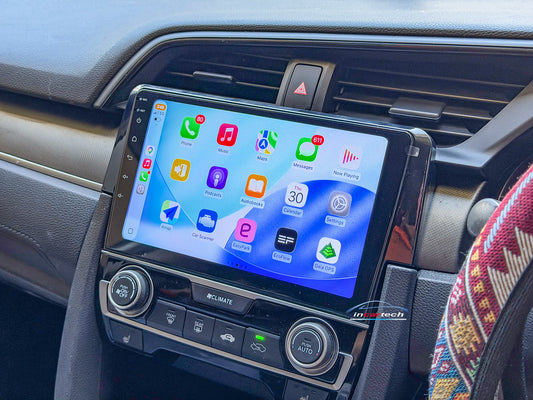 Honda Civic 2015-2019 9" Touchscreen GPS wireless CarPlay Android Auto HeadUnit