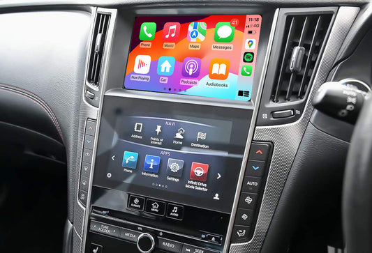 Infiniti Q50/Q60/QX50 15-20 Add Wireless CarPlay & Android Auto Interface Retrofit