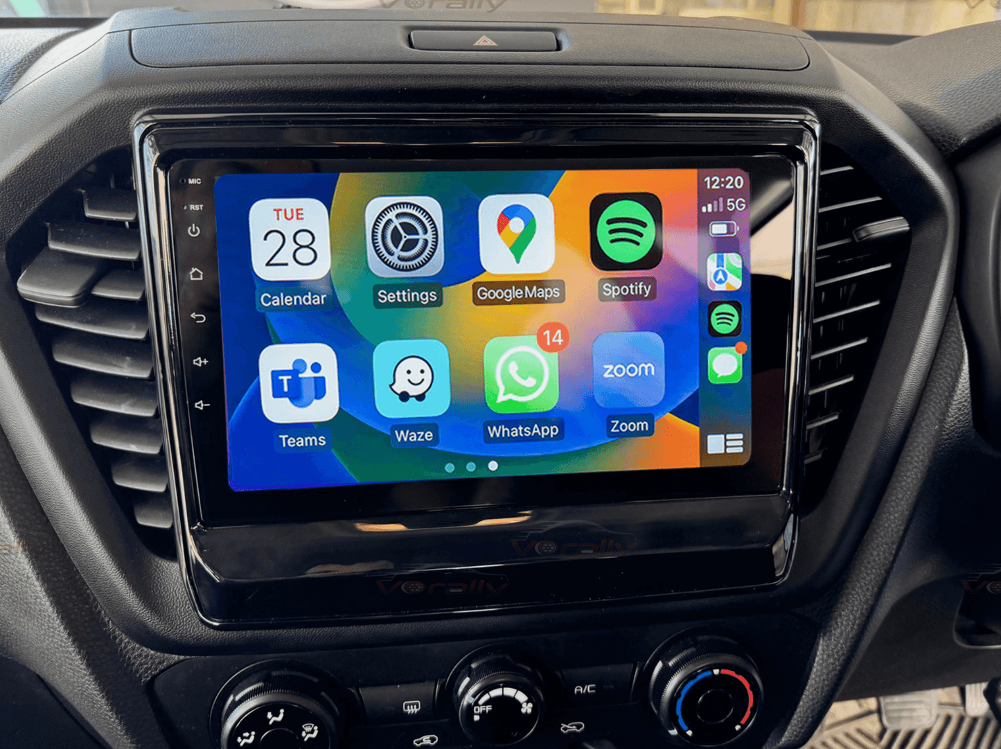 Isuzu DMAX/MUX 2020+ GPS 9" touchscreen Wireless CarPlay Android Auto Stereo