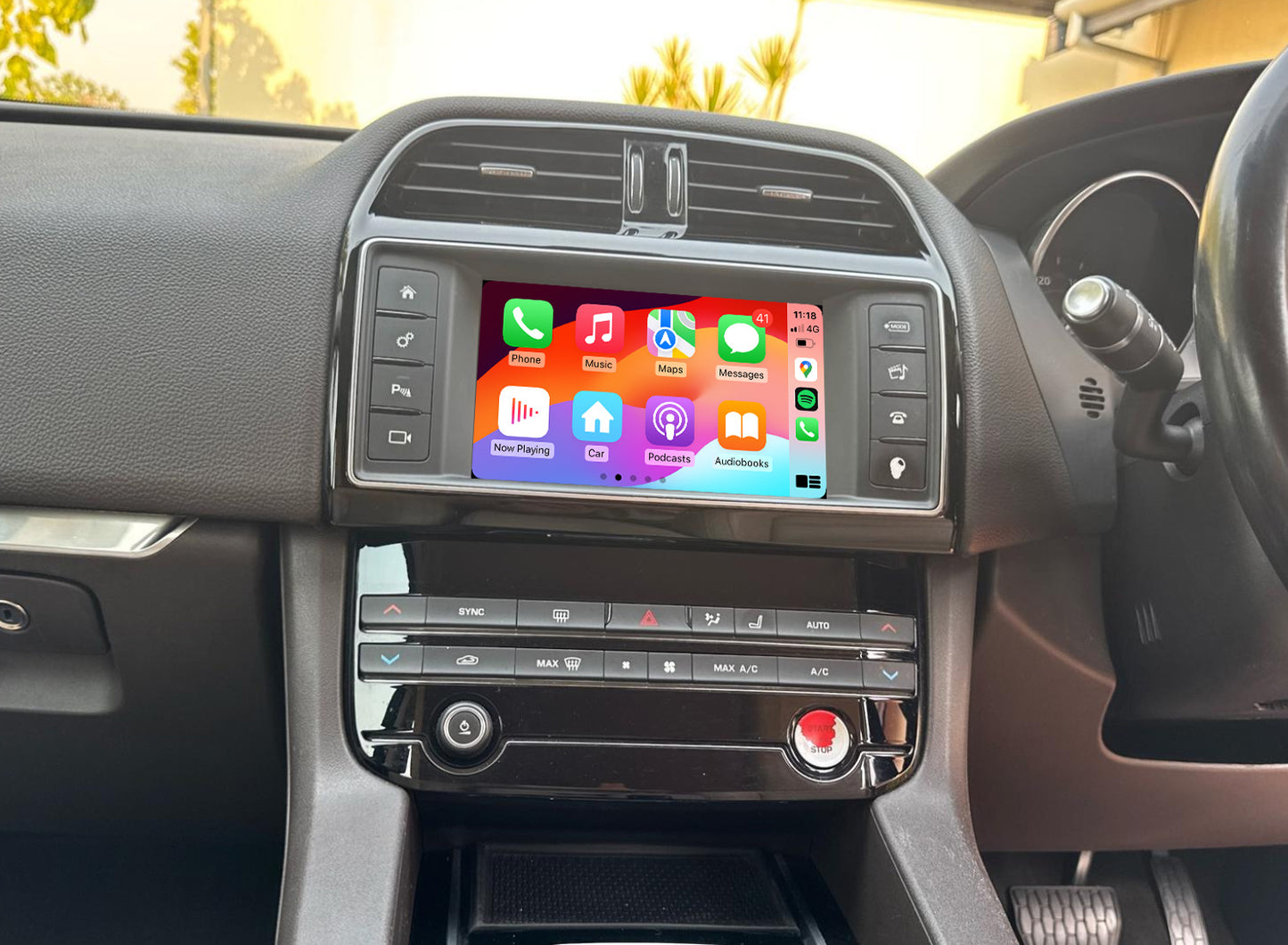 Jaguar F-PACE 2016-2020 Wireless CarPlay & Android Auto Interface | 2016–2017 (Harman 8”)