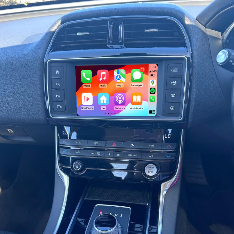 Jaguar XE 2015-2019 Add Wireless CarPlay & Android Auto Interface Module