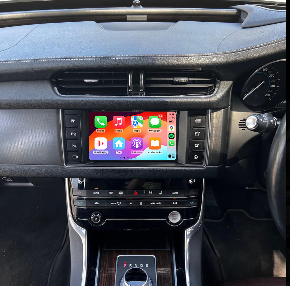 Jaguar XF 2015-2019 Add Wireless CarPlay & Android Auto Interface Module