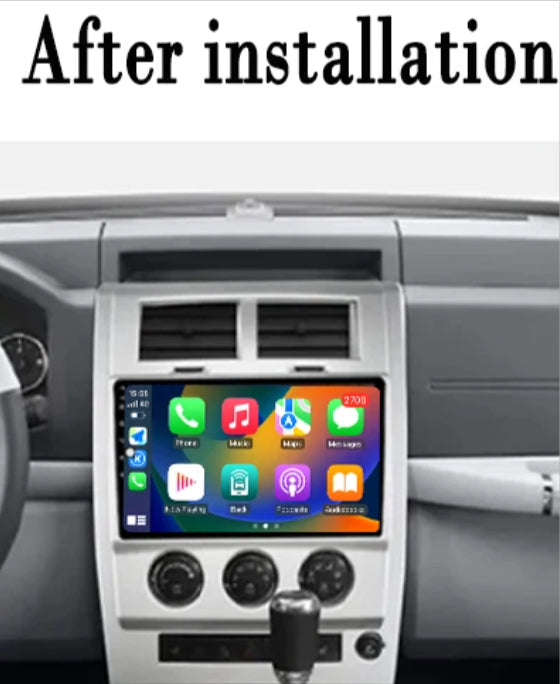 Jeep Cherokee 2008-2012 Wireless Apple CarPlay Android Auto Bluetooth Radio upgrade