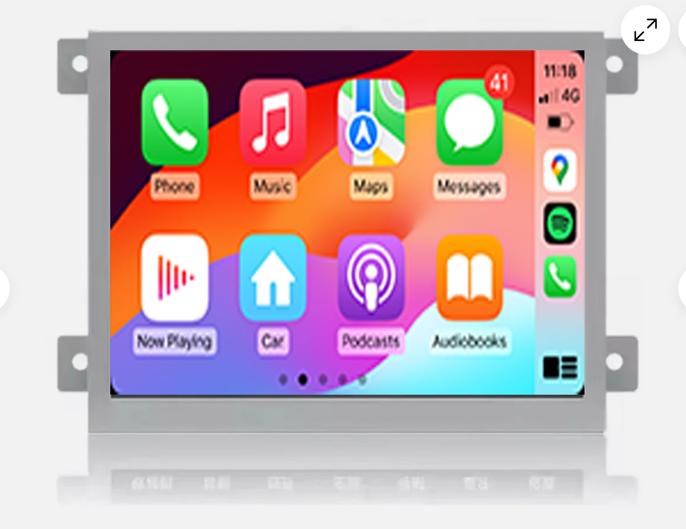 Jeep Cherokee 2015-2022 8.4“ Wireless Apple CarPlay Android Auto Bluetooth Radio upgrade