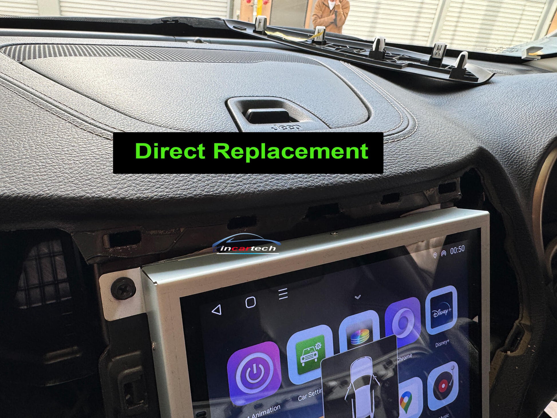 Jeep Cherokee 2015-2022 8.4“ Wireless Apple CarPlay Android Auto Bluetooth Radio upgrade