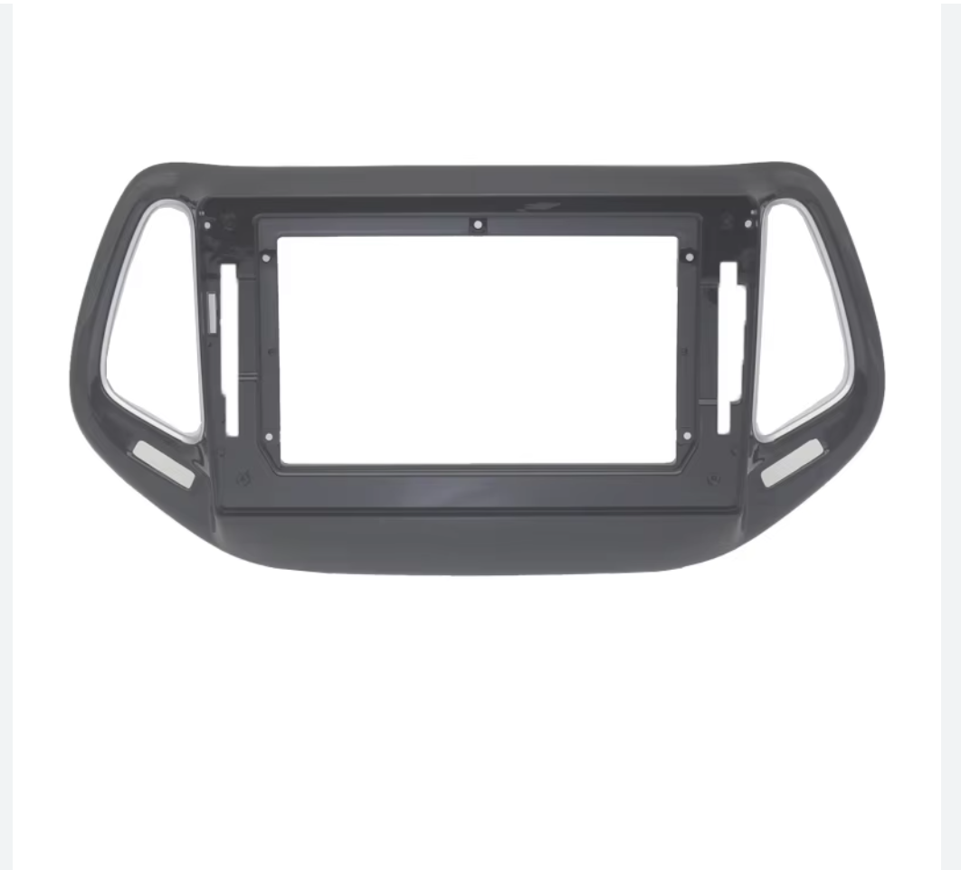Jeep Compass 2016-2019 stereo facia 10 inch android  Double din 2 din fascia frame surround