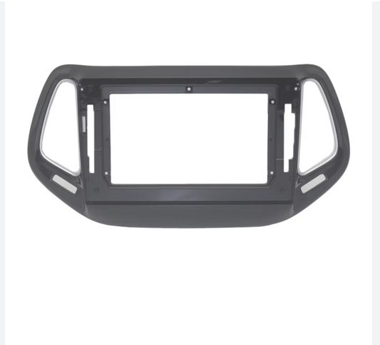 Jeep Compass 2016-2019 stereo facia 10 inch android  Double din 2 din fascia frame surround
