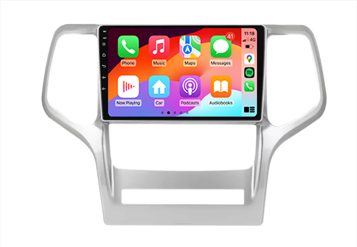 Jeep Grand Cherokee 2011-2013 Wireless Apple CarPlay Android Auto Bluetooth Radio upgrade