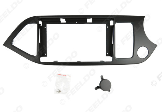 Kia Picanto 2011-2017 stereo facia 9 inch android  Double din 2 din fascia frame surround