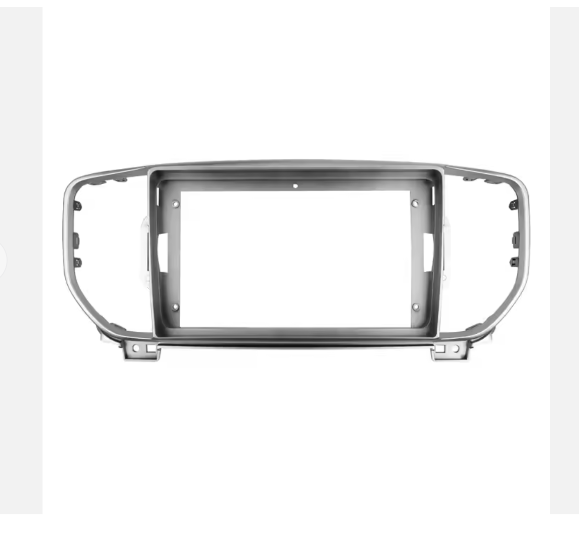 Kia Sportage 2015-2018 stereo facia 9 inch android  Double din 2 din fascia frame surround