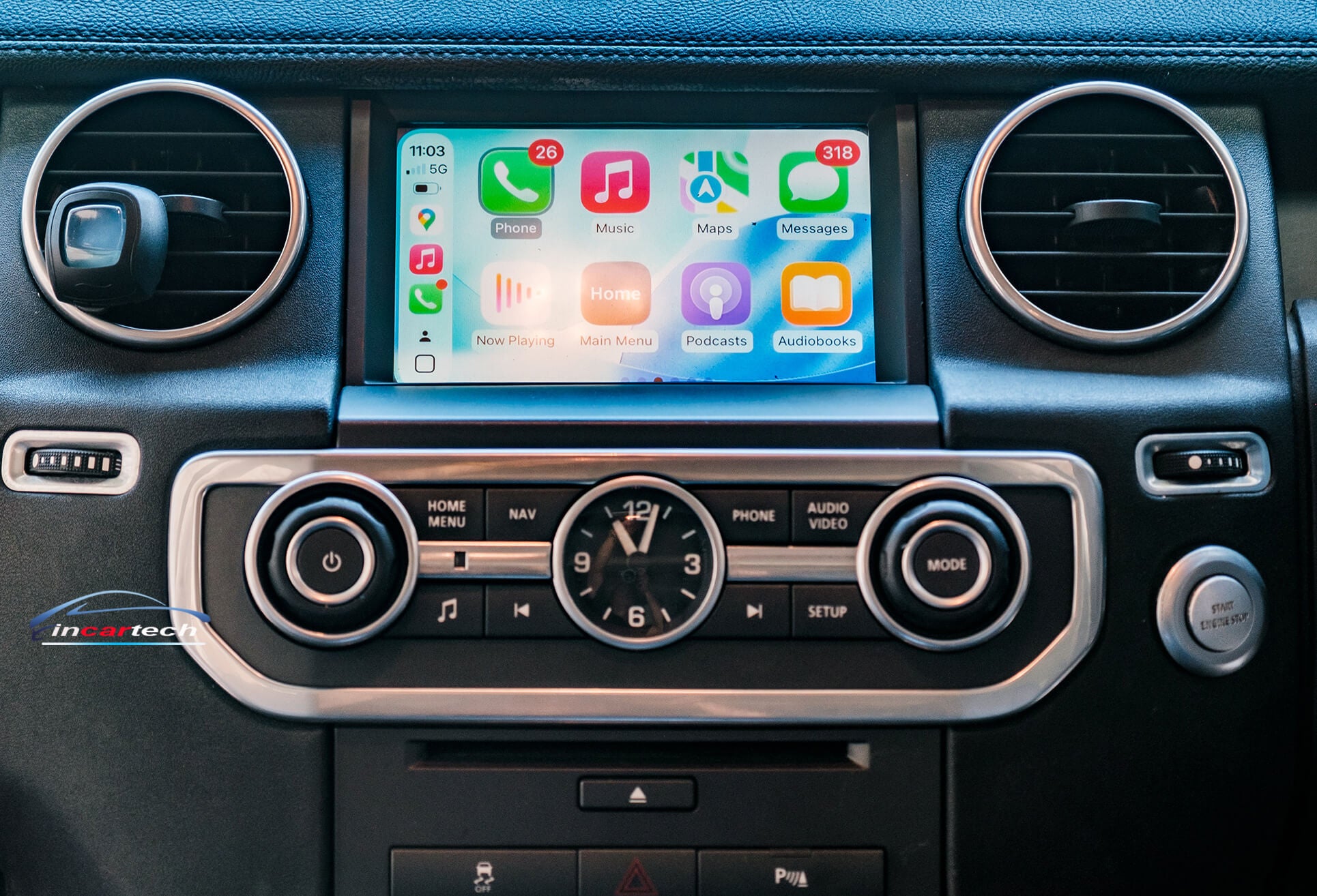 Land Rover Discovery 4 11-17 8” Harman radio Add Wireless CarPlay Android Auto Interface Retrofit