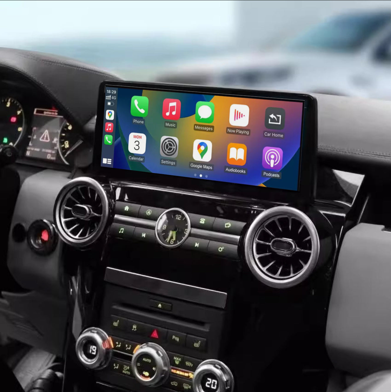 Land Rover Discovery 4 2009-2017 12.3 inch touchscreen upgrade stereo wireless CarPlay wireless Android Auto