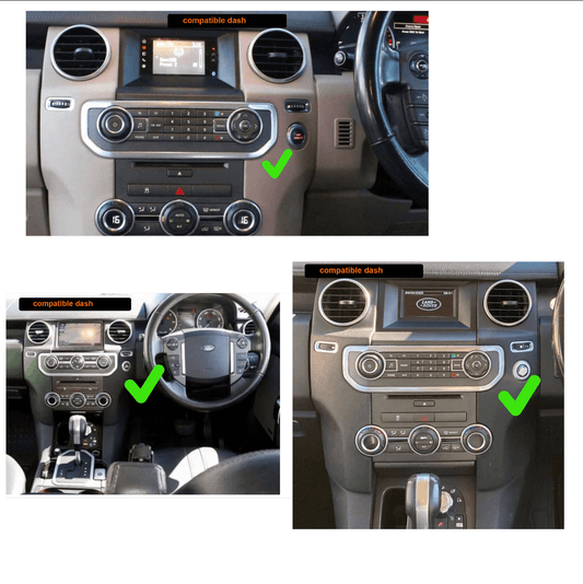 Land Rover Discovery 4 2009-2017 12.3 inch touchscreen upgrade stereo wireless CarPlay wireless Android Auto