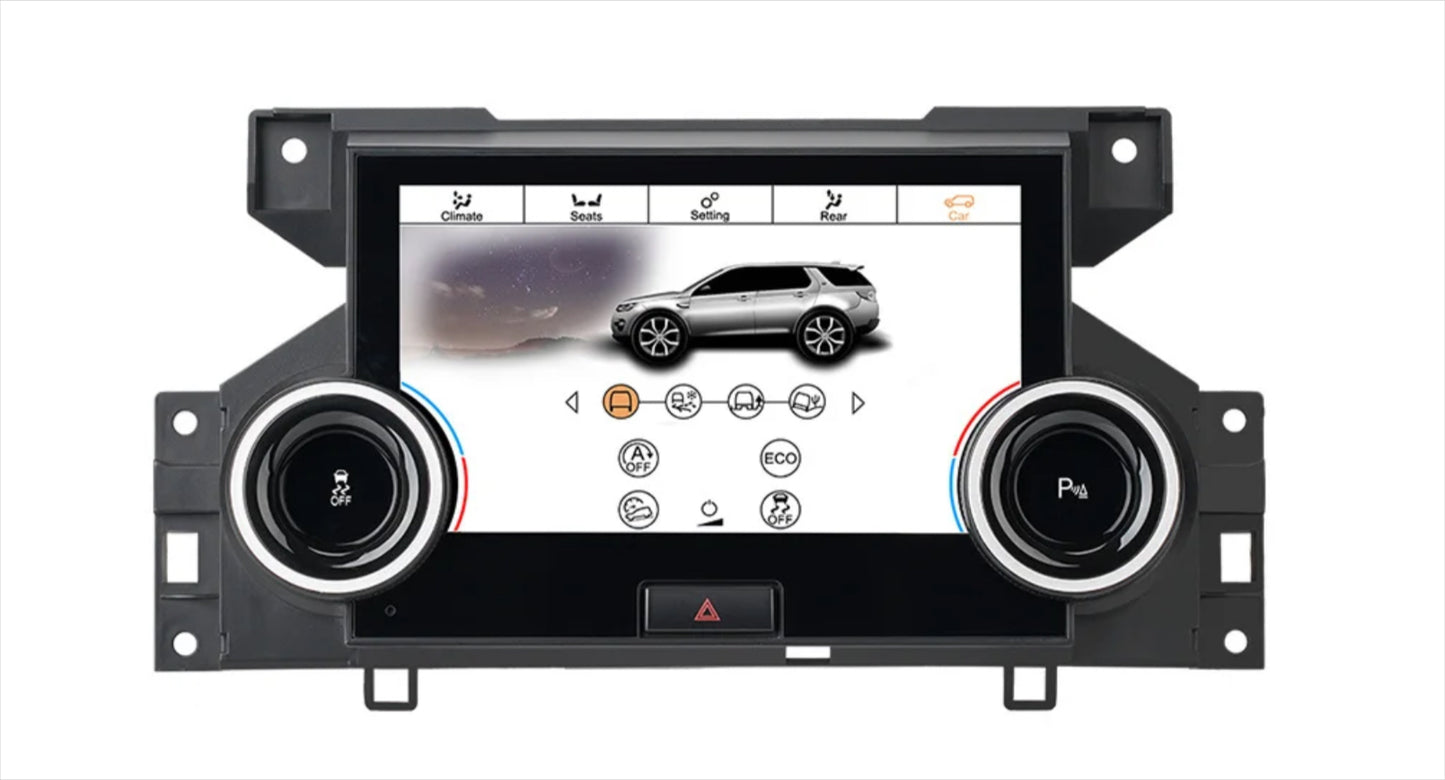 Land Rover Discovery 4  7" Landrover LR4 AC Panel Air conditioning climate control LCD screen HD touch stereo display