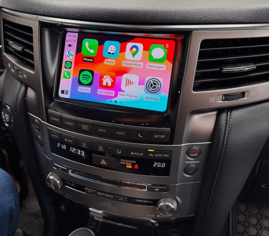 Lexus LX570 2013-2016 Wireless CarPlay & Android Auto MMI Retrofit Integration Interface