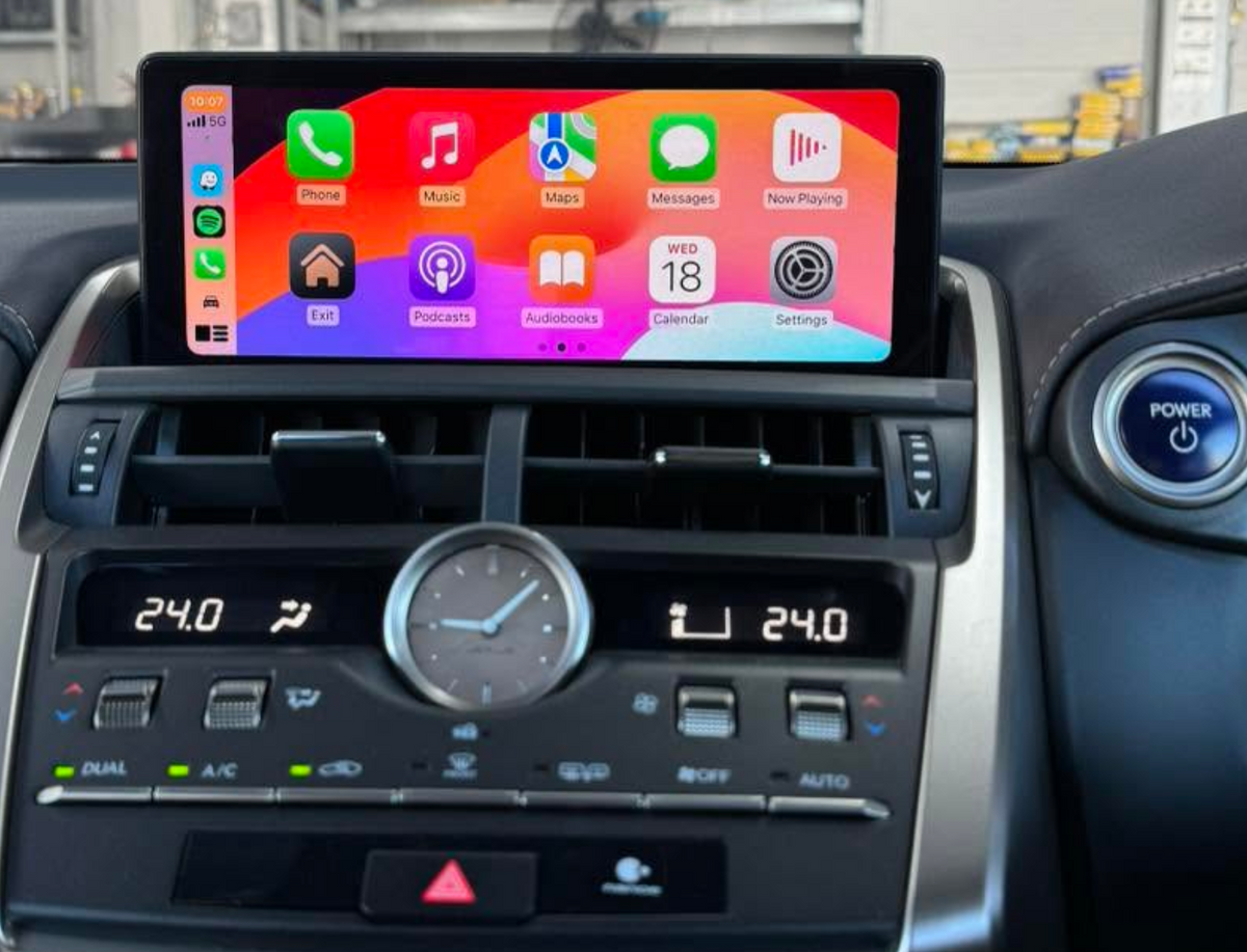 Lexus NX 300h 2017-2020 Add Wireless CarPlay & Android Auto MMI Retrofit integration interface Moduel
