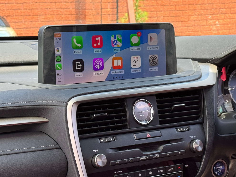 Lexus RX 2015-2019 Japanese imported Add Wireless CarPlay & Android Au ...