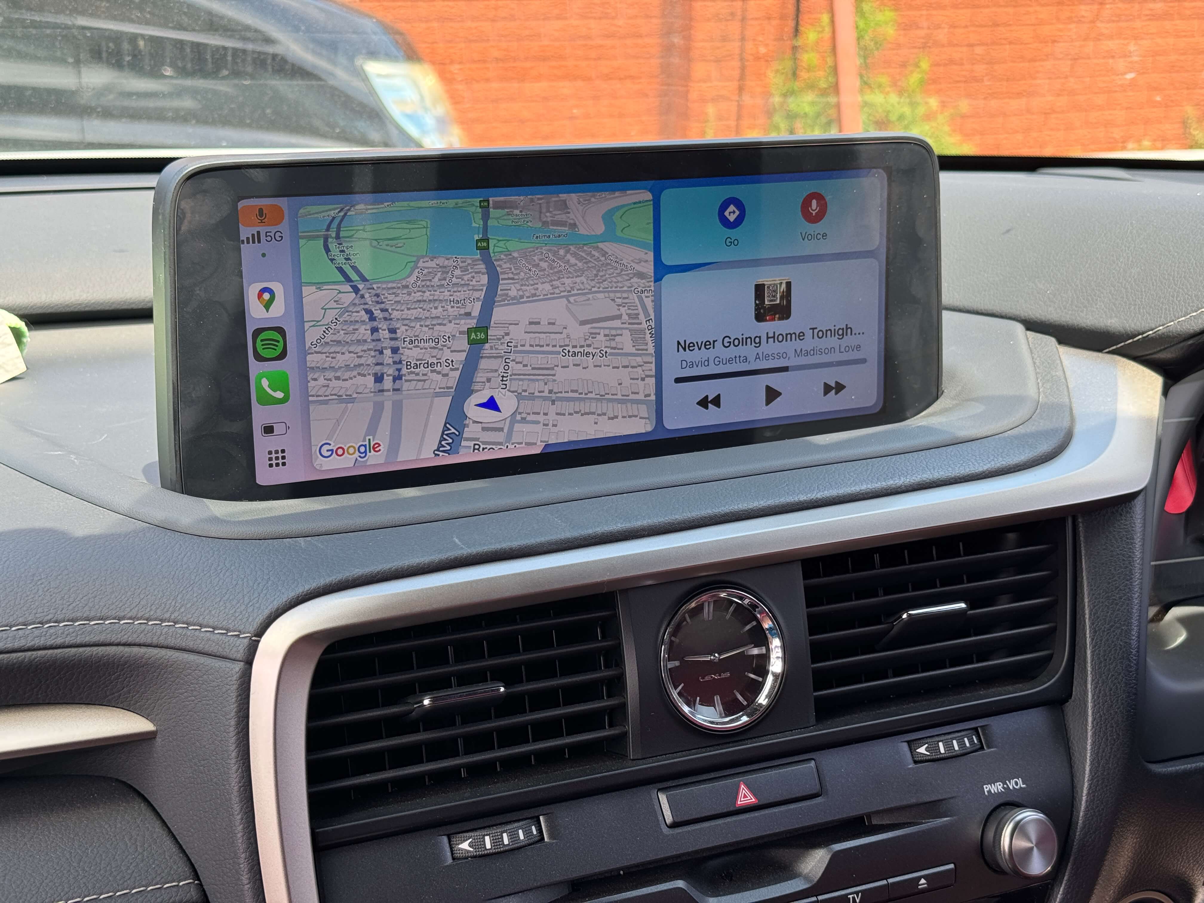 Lexus Rx Ui Lexus RX 2015-2019 Japanese imported Add Wireless CarPlay & Android Au ...
