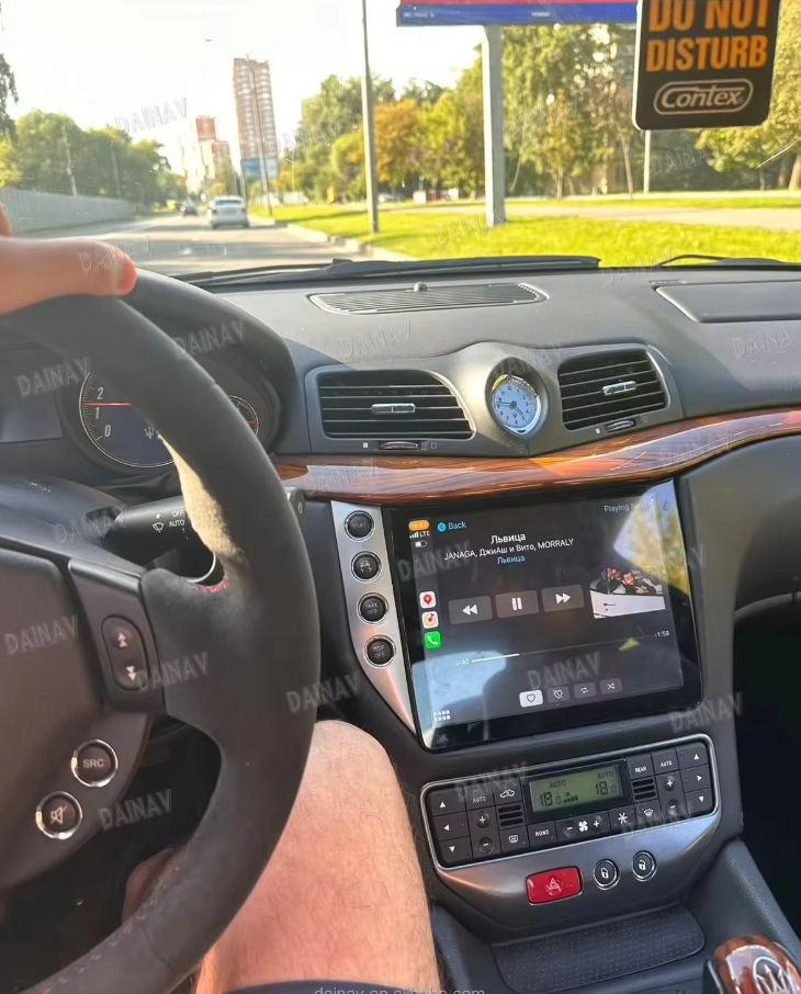 Maserati GranTurismo 07-16 Wireless Apple CarPlay Android Auto Headunit Radio upgrade