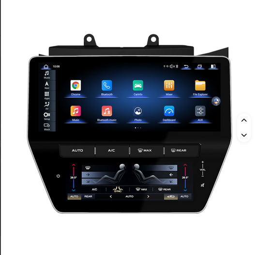 Maserati GranTurismo 07-16 Wireless Apple CarPlay Android Auto Headunit Radio upgrade + aircon panel