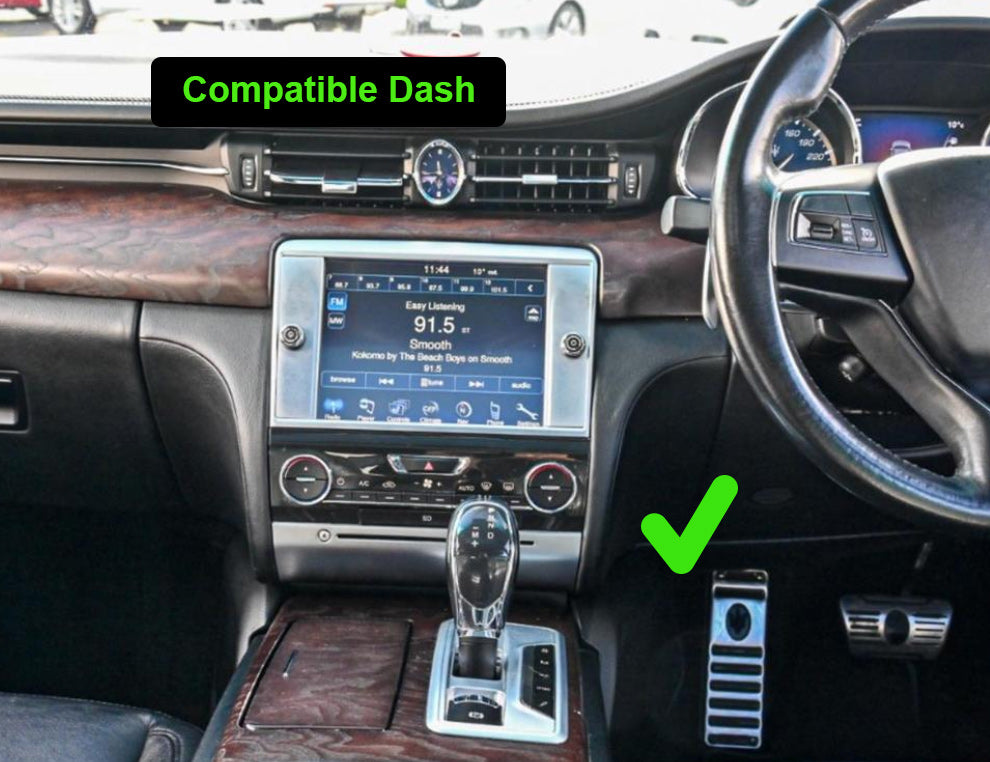 Maserati Quattroporte 13-16 Wireless Apple CarPlay Android Auto Headunit Radio upgrade