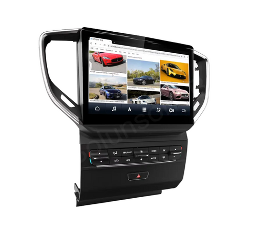 Maserati Quattroporte 13-16 Wireless Apple CarPlay Android Auto Headunit Radio upgrade