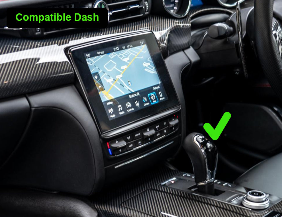Maserati Quattroporte 17-20 Wireless Apple CarPlay Android Auto Headunit Radio upgrade