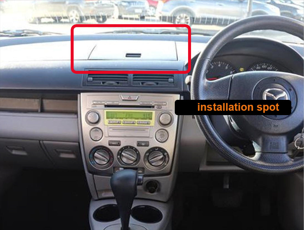 Mazda 2 2002-2006 stereo facia suit both 9 inch android fascia frame