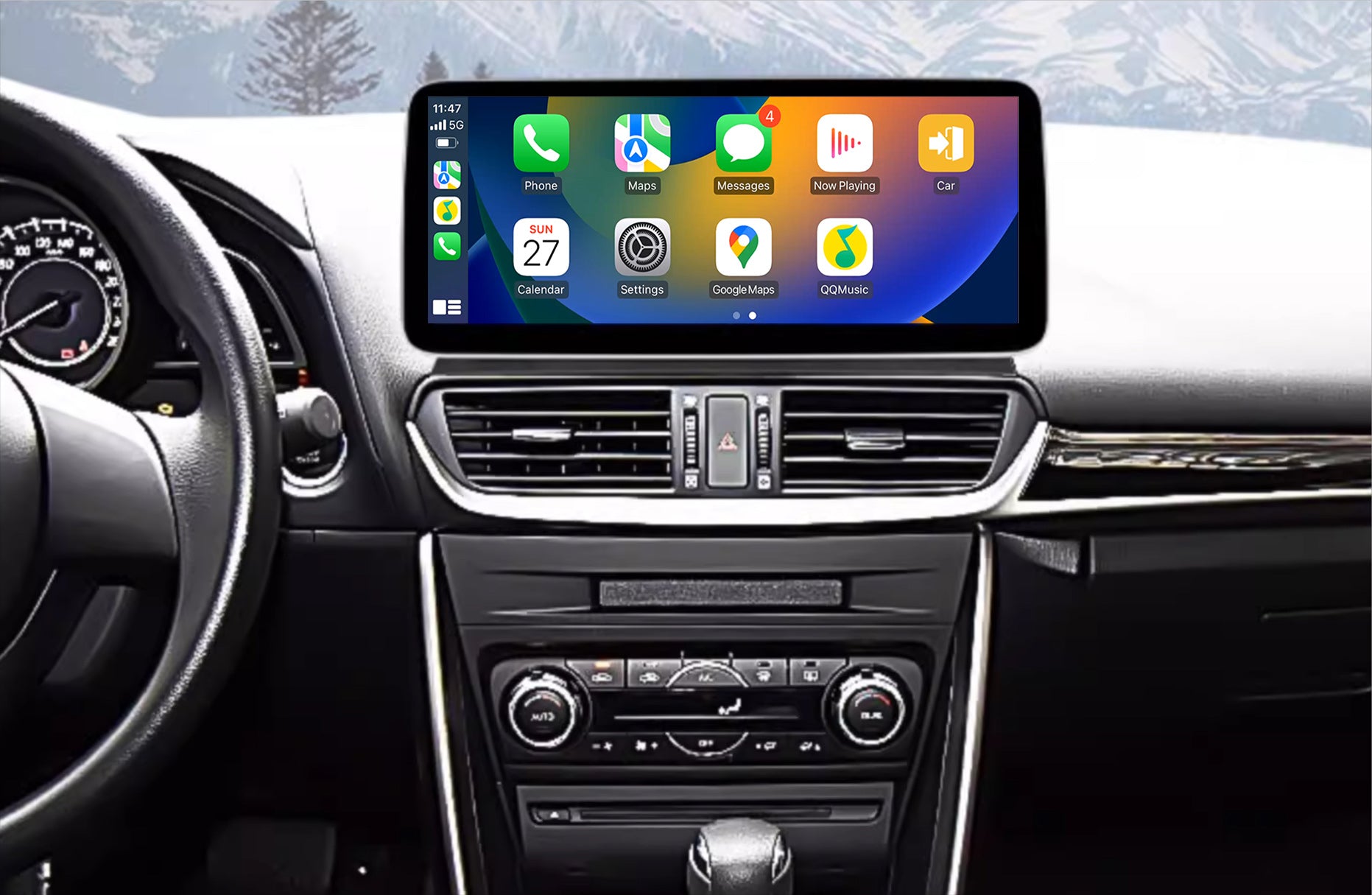 Mazda 2 2015-2018 10" Wide Touchscreen GPS Wireless Apple Carplay Android Auto Stereo deck