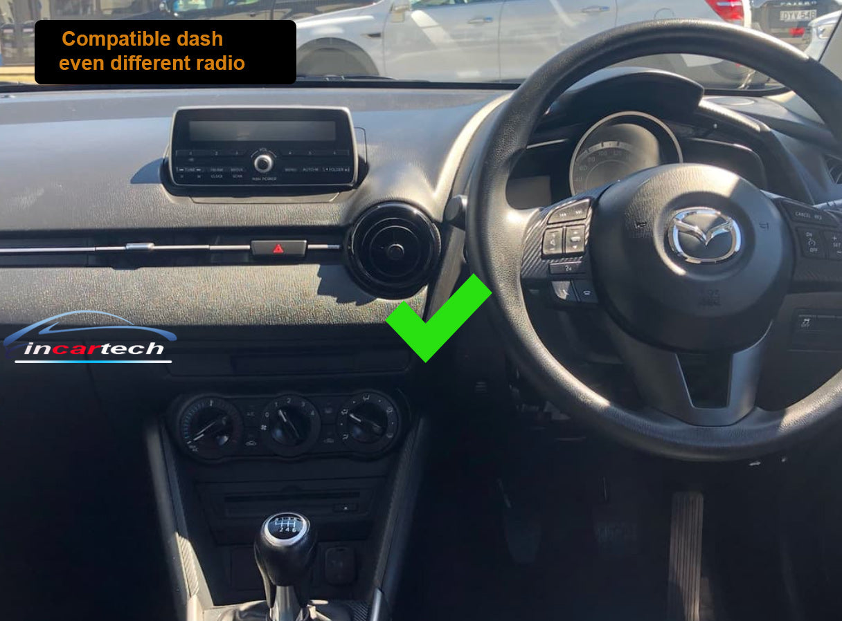 Mazda 2 2015-2018 10" Wide Touchscreen GPS Wireless Apple Carplay Android Auto Stereo deck