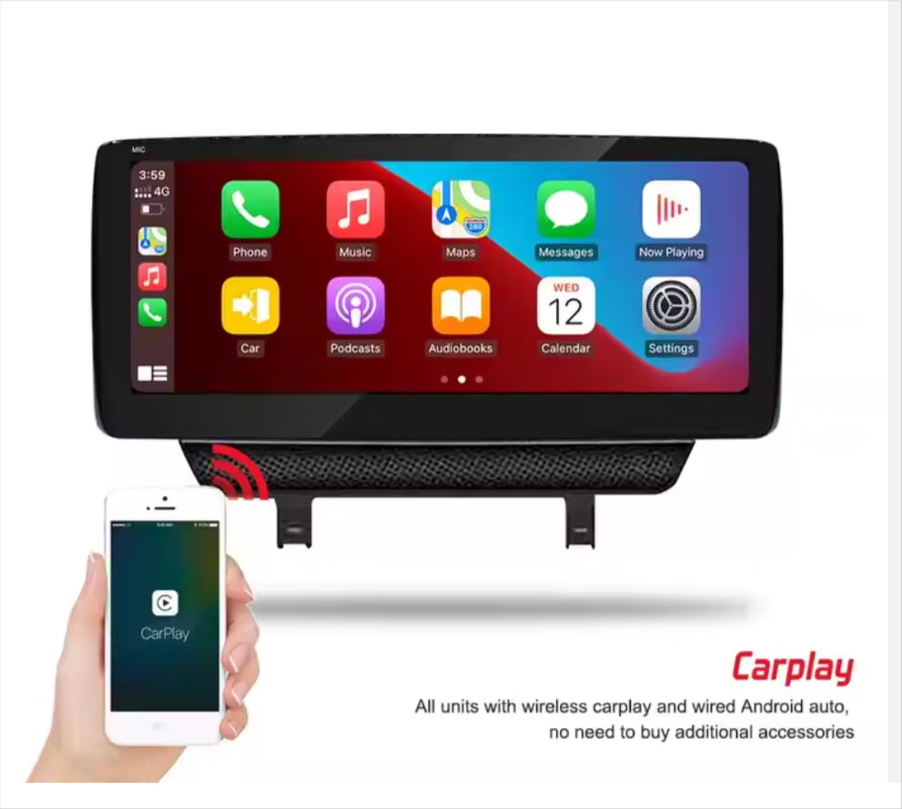 Mazda 2 2015-2019 10" Wide Touchscreen GPS Wireless Apple Carplay Android Auto Stereo deck