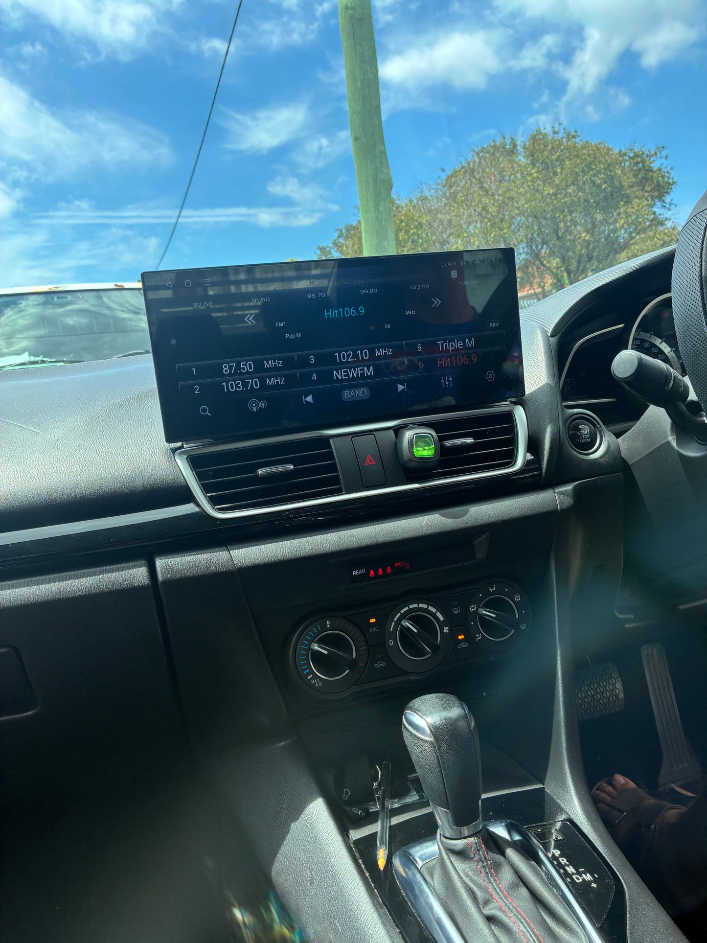 Mazda 3 2013-2018 BM 12.3" Wide Touchscreen Wireless CarPlay Android Auto Stereo sp25