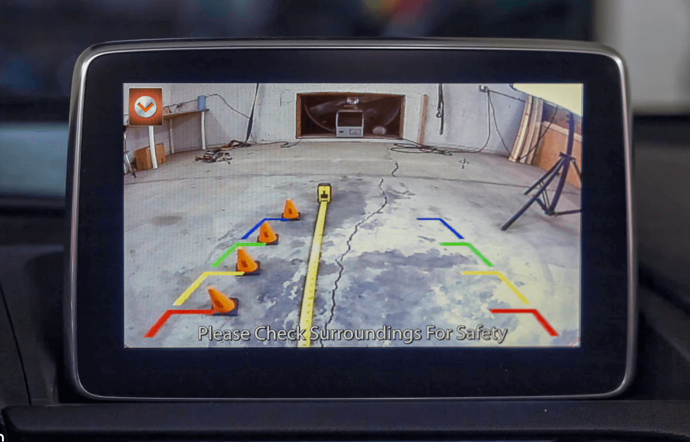 Mazda MX-5 MX5 Add Reverse camera kit integration to factory screen