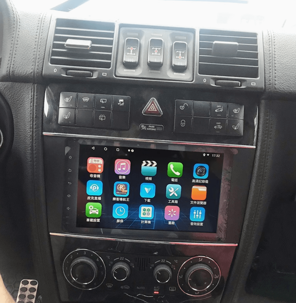 Mercedes Benz G-Class 04-11 W463 7" Touchscreen upgrade stereo wireless CarPlay Android auto