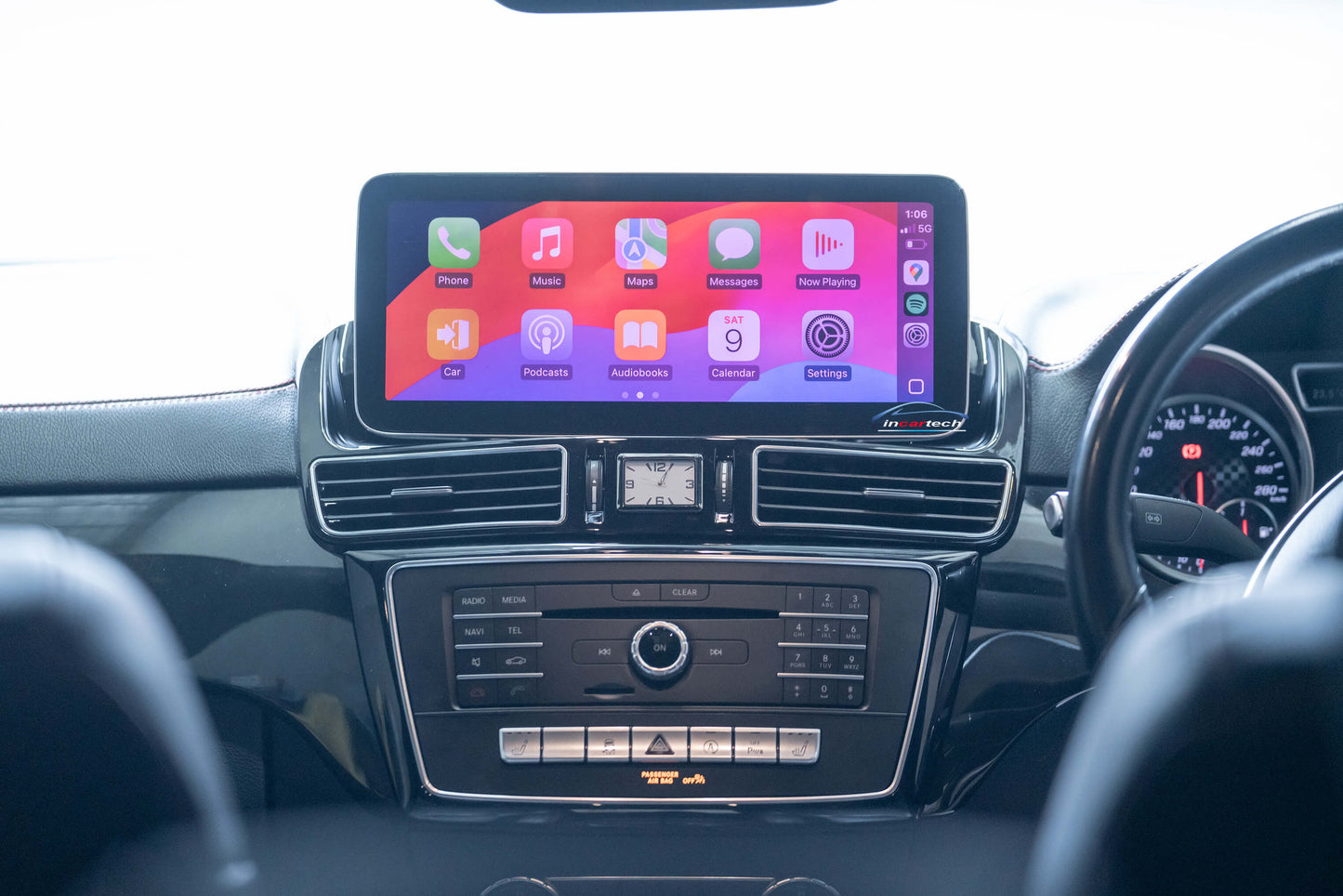Mercedes Benz GLS-Class 2013-2019 (X166) 12.3" Touchscreen Upgrade Stereo Wireless CarPlay Android Auto