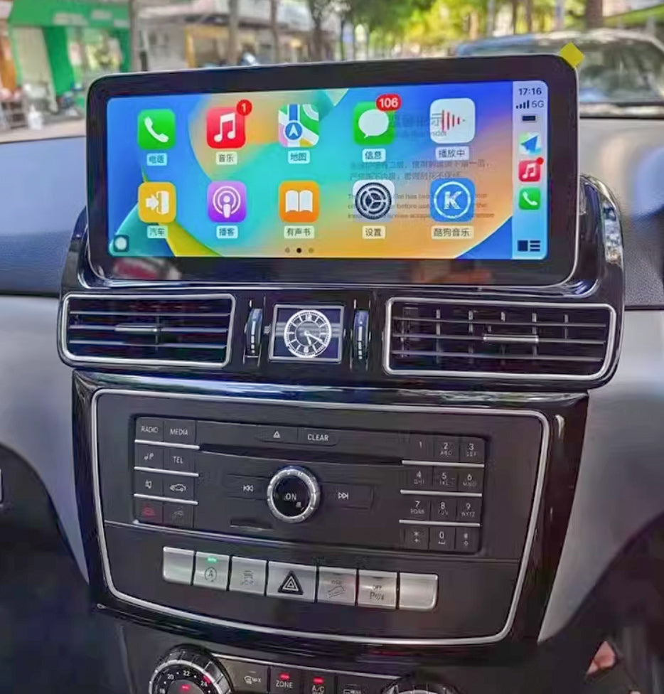 Mercedes Benz GL Class 12-16 X166 12.3" Touchscreen Upgrade Stereo Wireless CarPlay Android Auto
