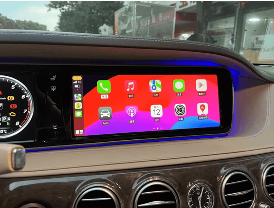 Mercedes Benz S class 13-18 Add Wireless Carplay & Android Auto MMI Retrofit interface Moduel