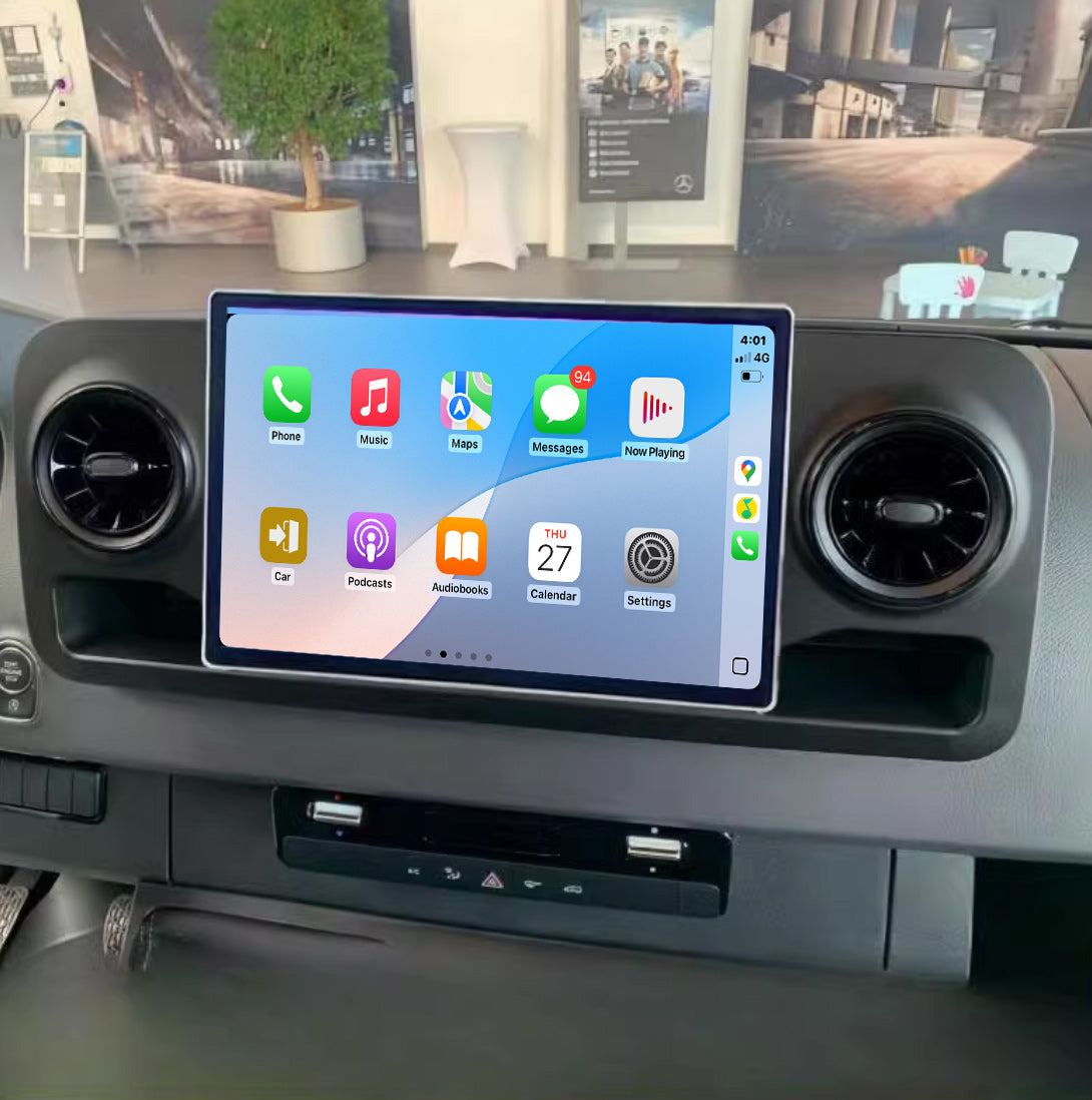 Mercedes Sprinter 2018-2024 13.3" GPS Wireless Apple CarPlay Android Auto Stereo